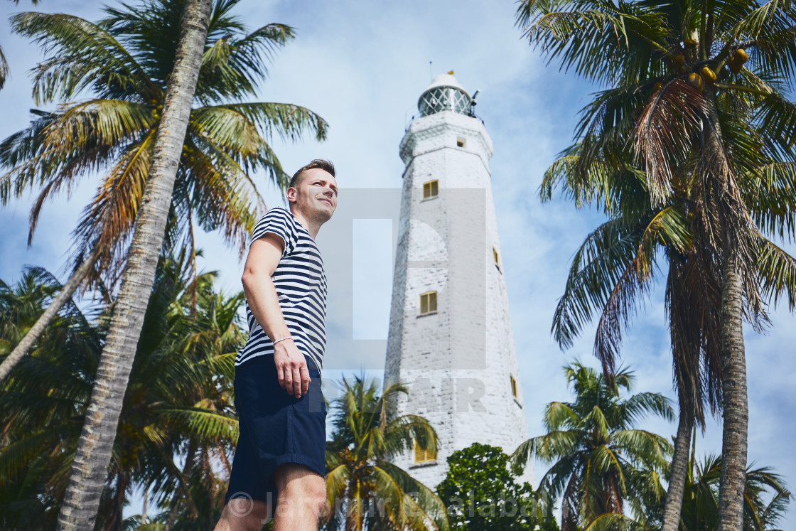 "Idyllic day in tropical destination" stock image