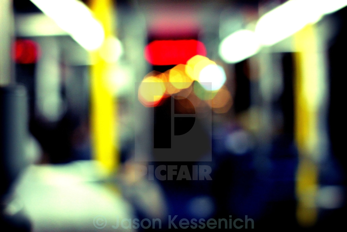 "Train Bokeh" by Jason Kessenich - £8.68 "Train Bokeh" stock image