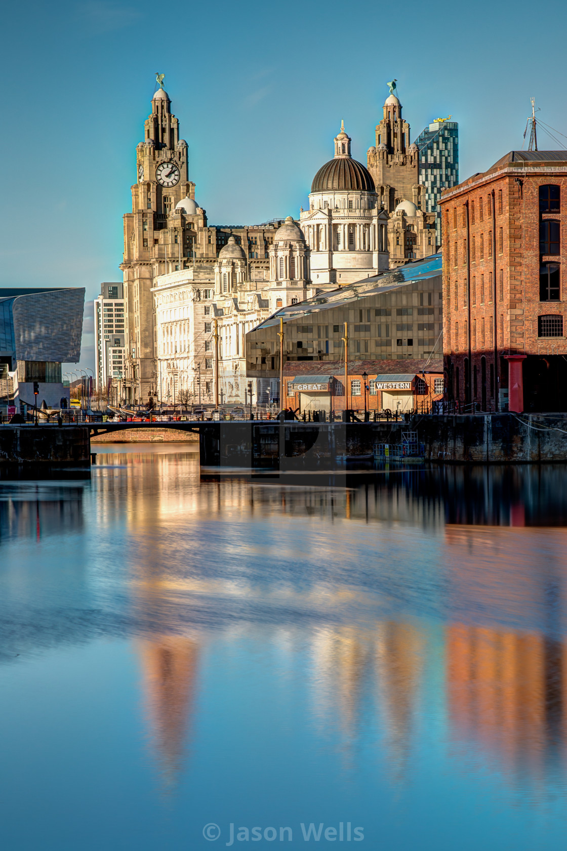 Reflections Of The Liverpool Waterfront License Download Or Print For 9 99 Photos Picfair