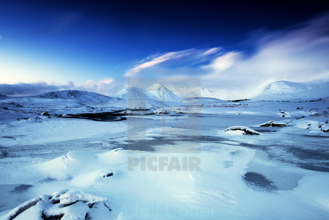 Winter In The Highlands Of Scotland License Download Or Print