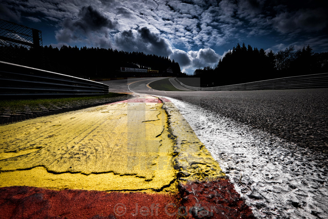 "Eau Rouge and Radillon" stock image