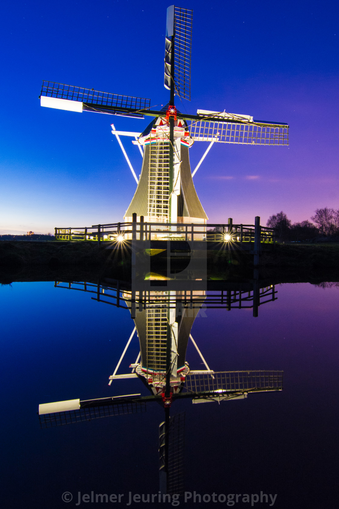 "Dutch Reflections" stock image