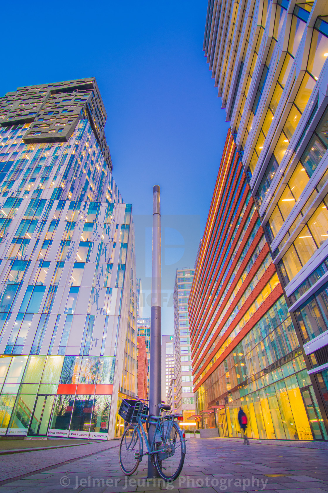 "Zuidas, Amsterdam" stock image