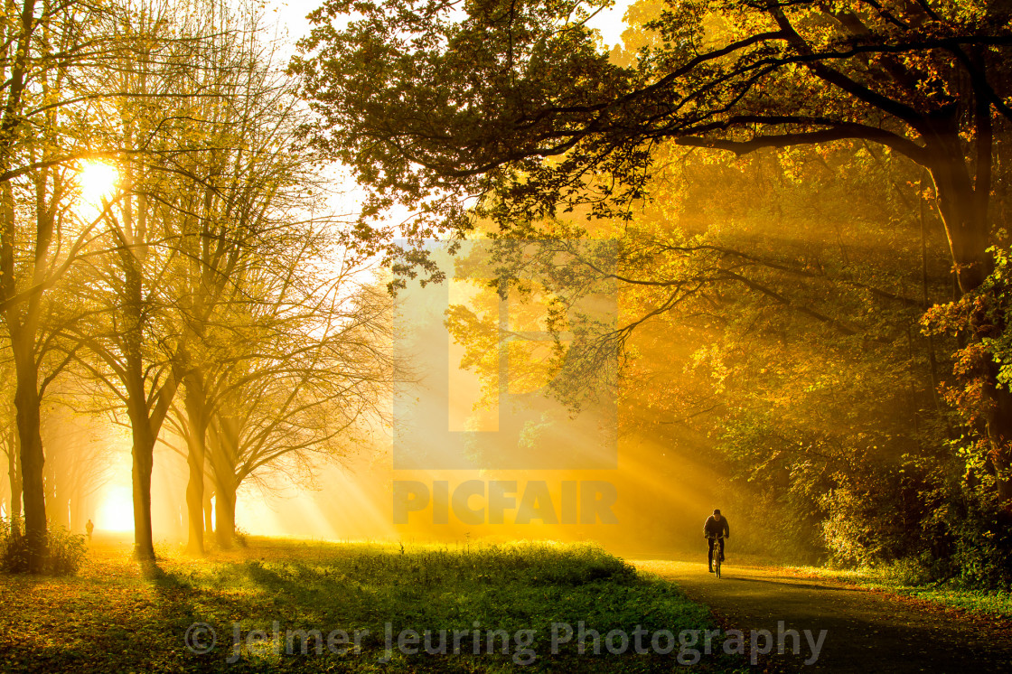 "Autumn in Amsterdam" stock image