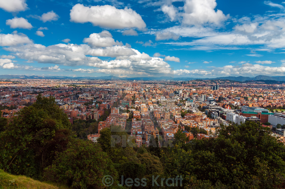 View Of Bogota Colombia License Download Or Print For 6 00