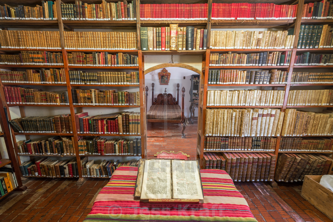 "Old Historic Library" stock image