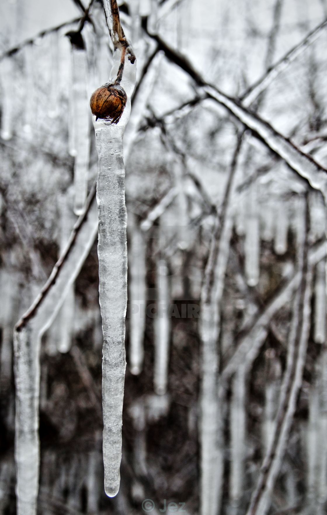 "Britain Freezes" stock image