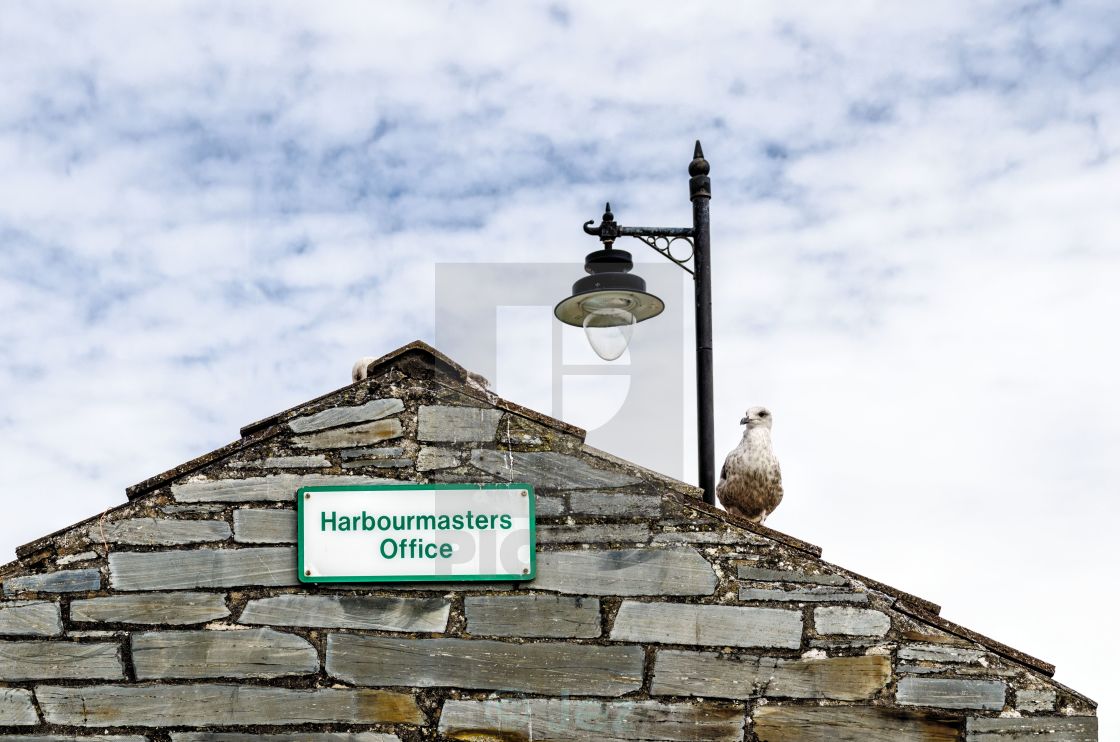 "Harbourmasters Office" stock image