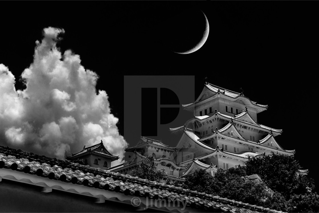 "The White Castle - Japan" by Jimmy - $15.31 "The White Castle - Japan" stock image