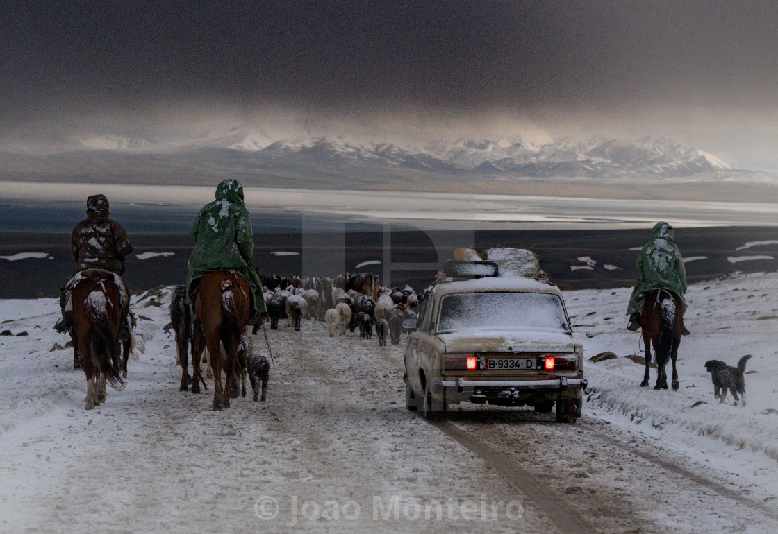 "The Nomad's Journey" stock image