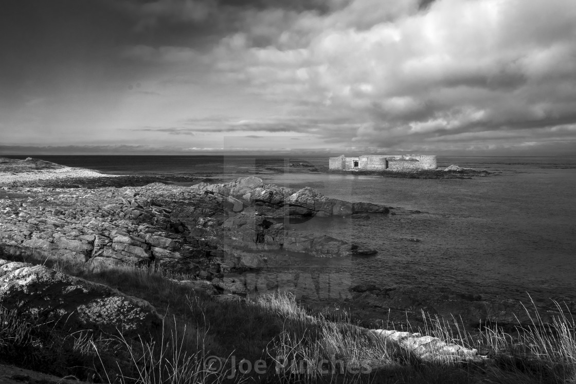 "Alderney seascape" stock image