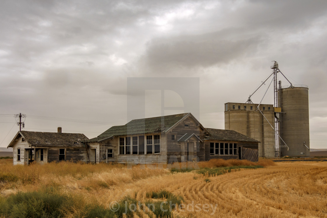 "The Corner of Abandoned & Nowhere" by John Chedsey - $38.30 "The Corner of Abandoned & Nowhere" stock image