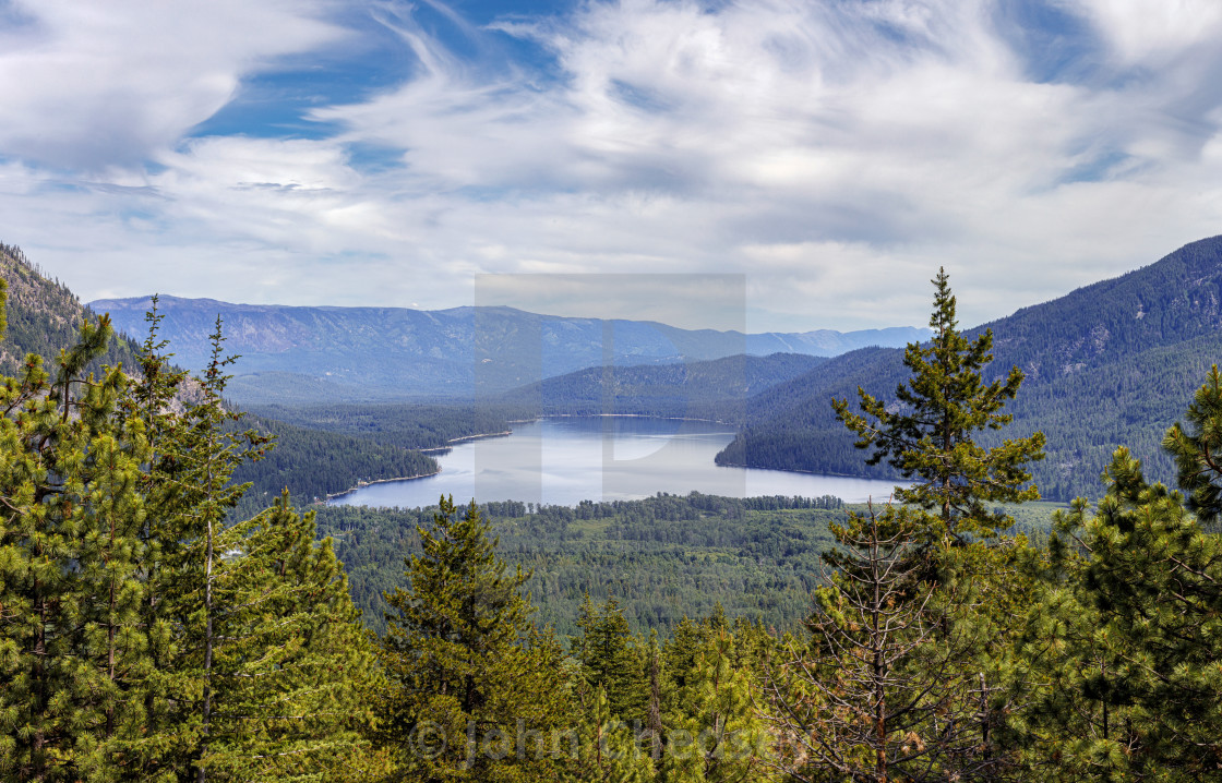 "Lake Wenatchee In Central Washington" by John Chedsey - $28.04 "Lake Wenatchee In Central Washington" stock image