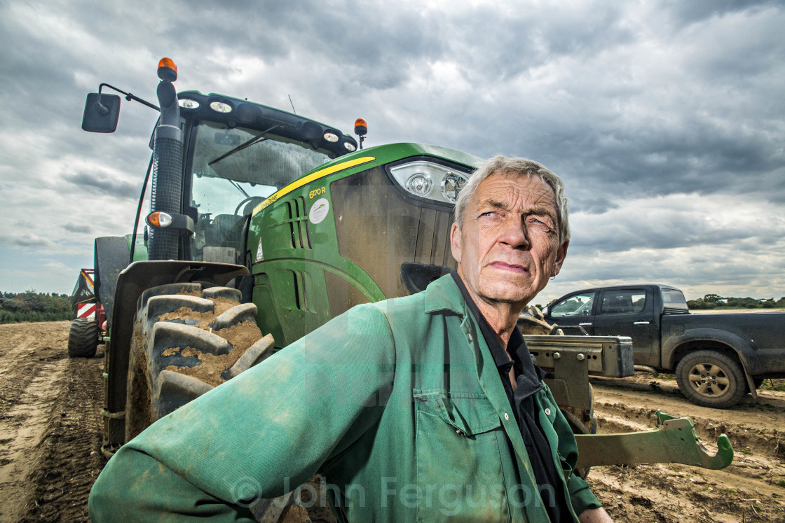 "Farm worker" stock image