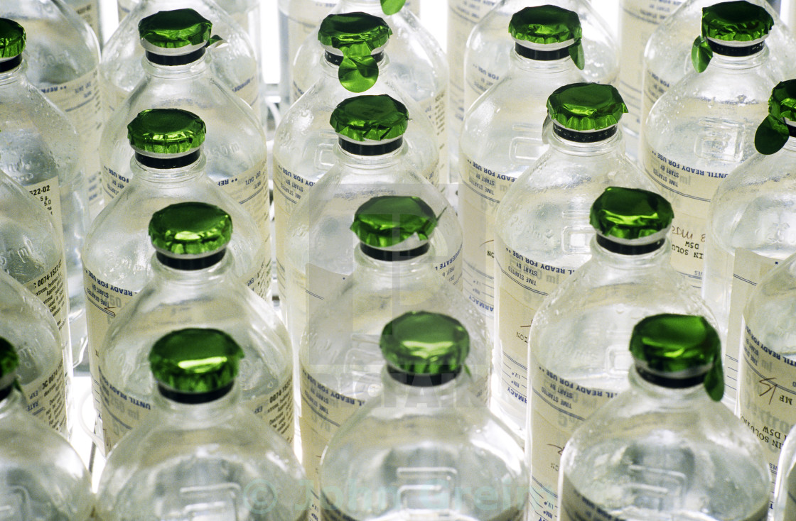 hospital bottles