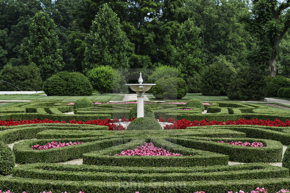 Boxwood Garden Nemours Mansion And Gardens Wilmington Delaware