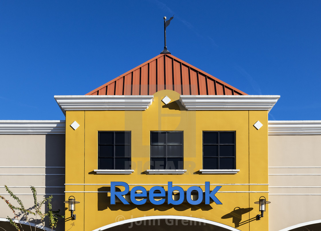 Reebok factory outlet store, Orlando, Florida, - License, download or print  for £12.40 | Photos | Picfair