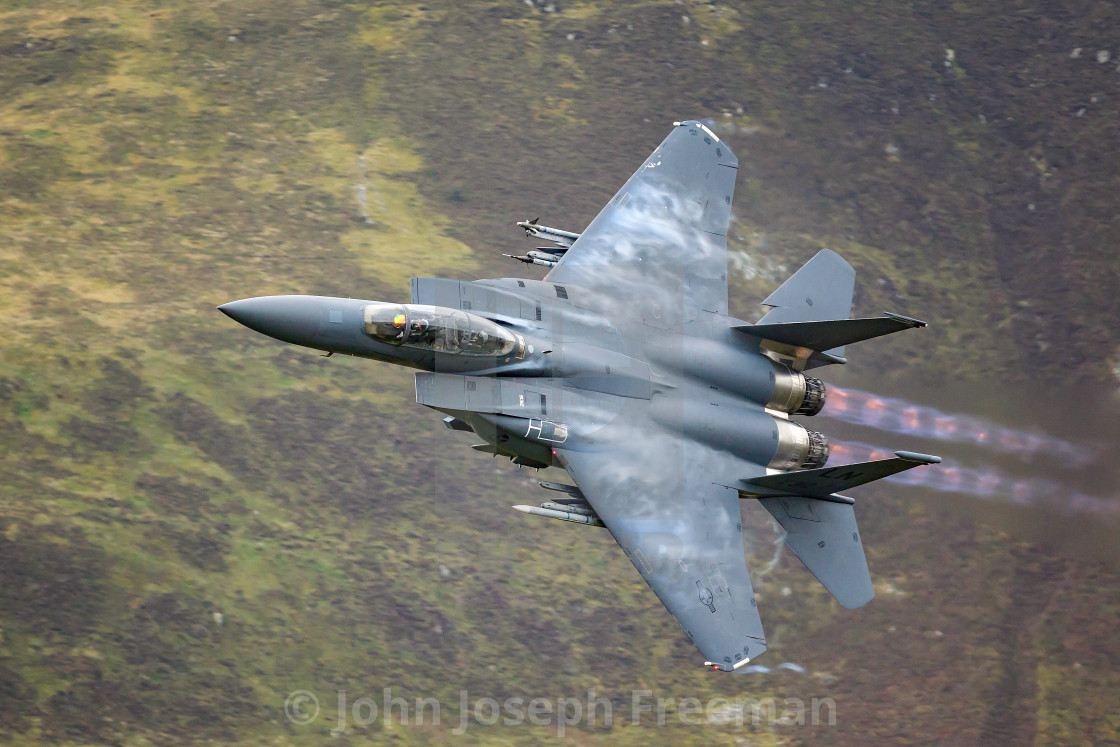 "F-15E Eagle" stock image