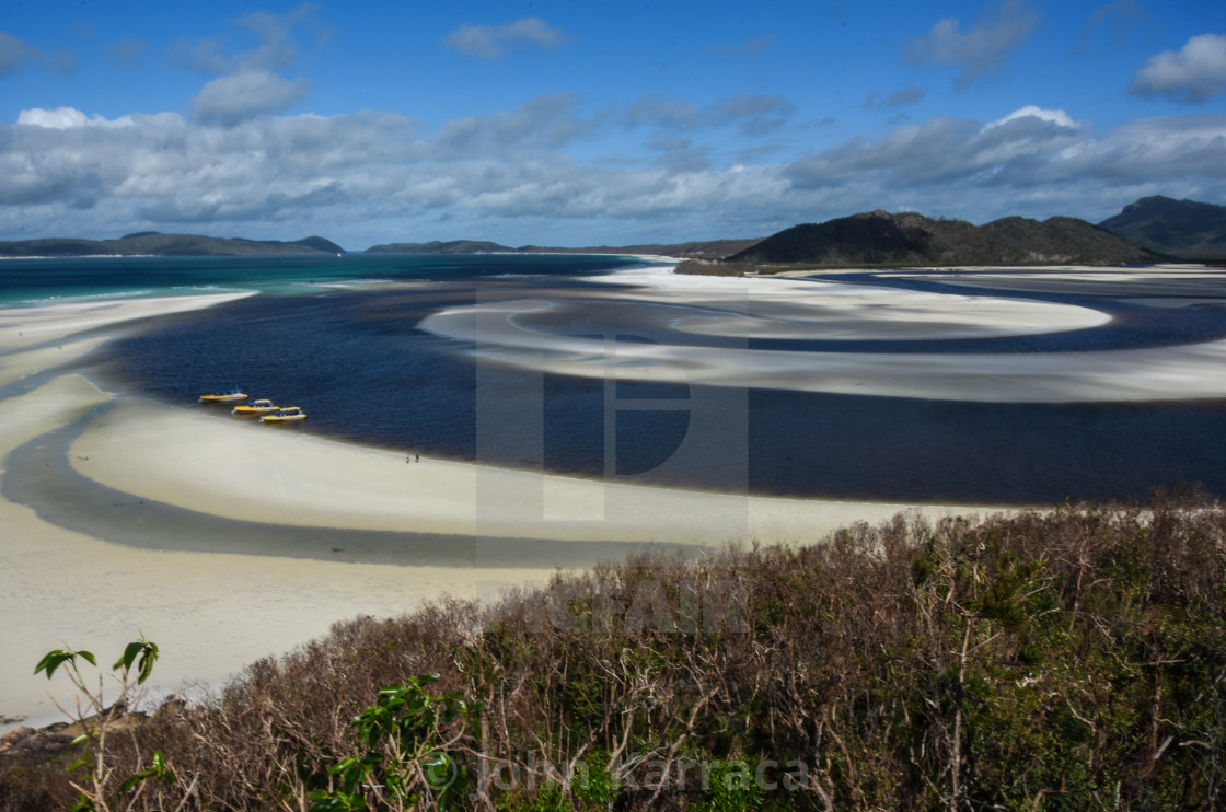 "the river meets the ocean and the waters offer fantastic color games" by John Karraca - $10.60 "the river meets the ocean and the waters offer fantastic color games" stock image