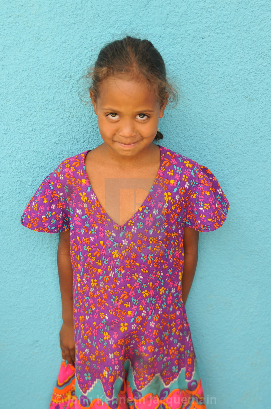 "DOMINICAN GIRL 1" stock image