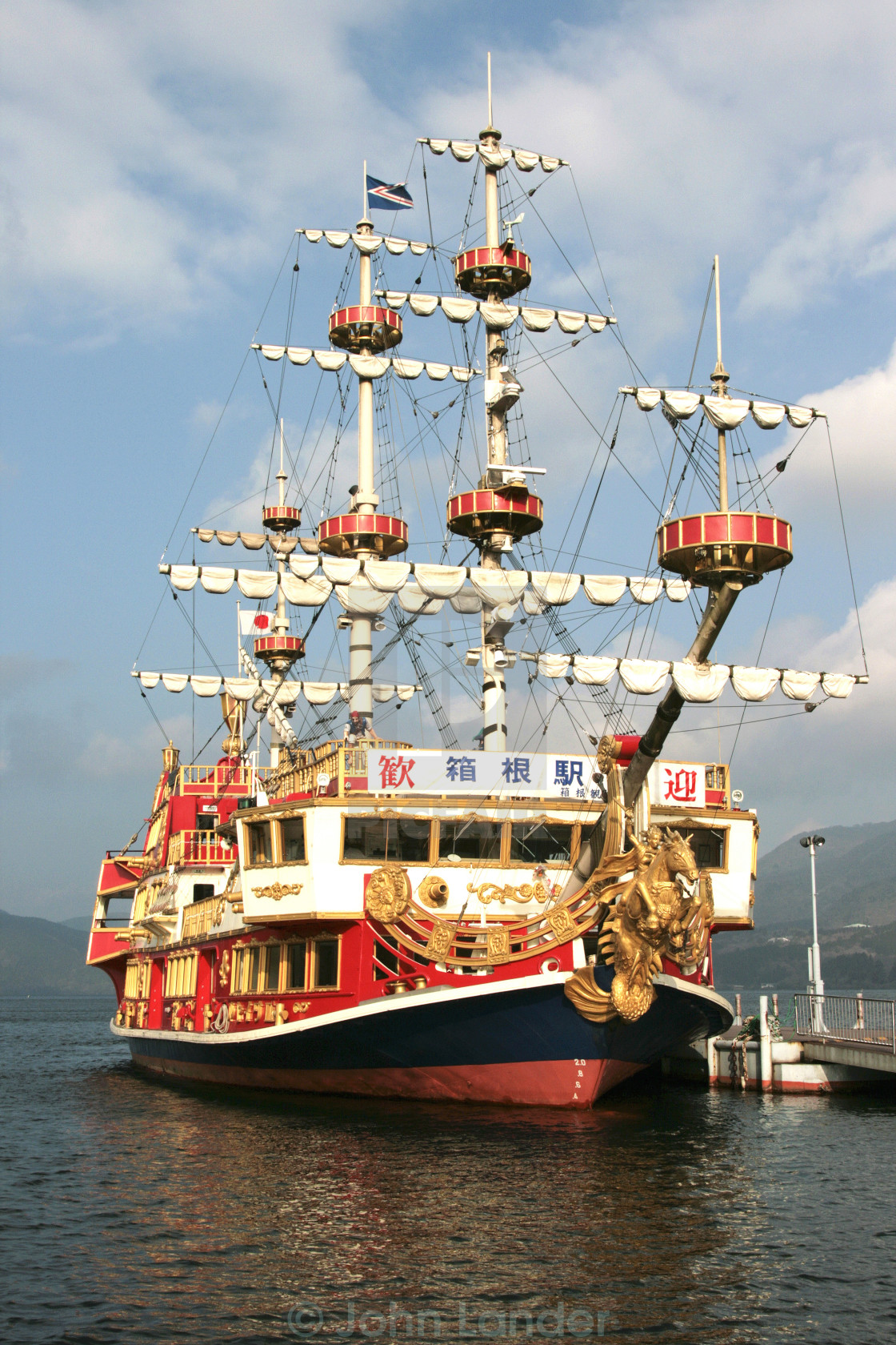 Lake Ashi Pirate Ship Hakone License Download Or Print For 99 Photos Picfair