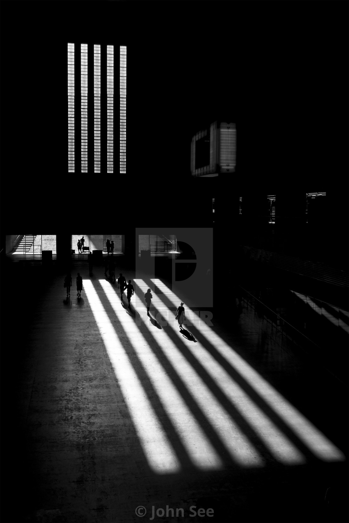 "Tate Modern Light" stock image