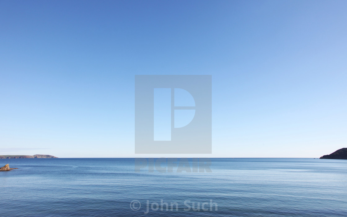 "St Austell Bay" stock image