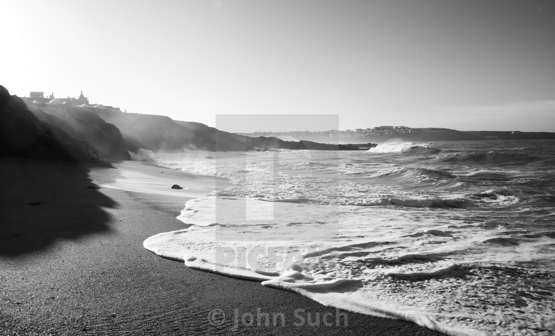 "Winter Surf" stock image