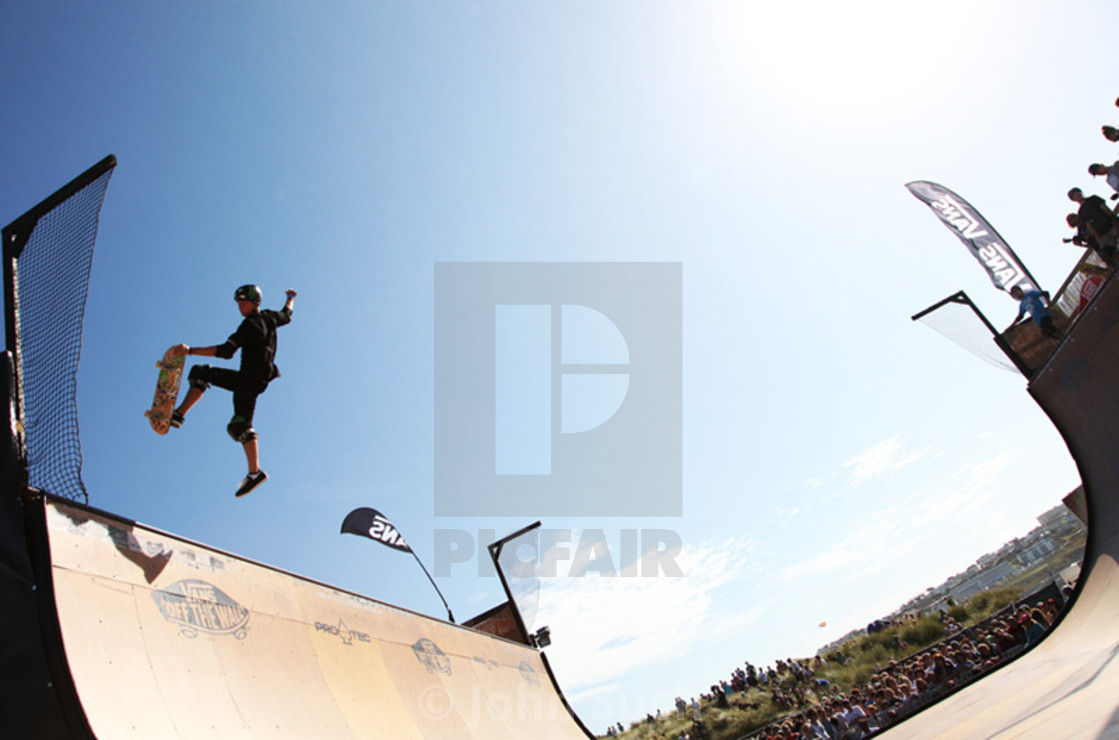 "Skateboarder" stock image