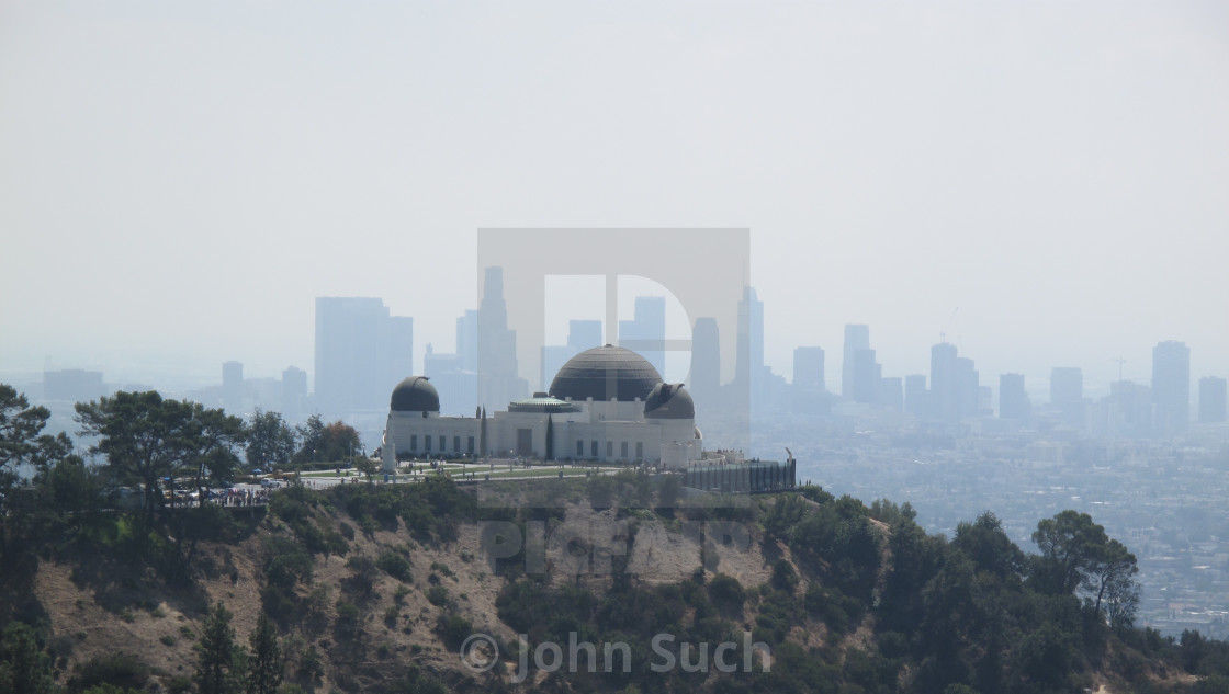 "The Griffith Observatory" stock image