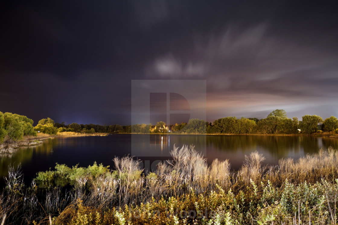 "Storm moving Northward" stock image