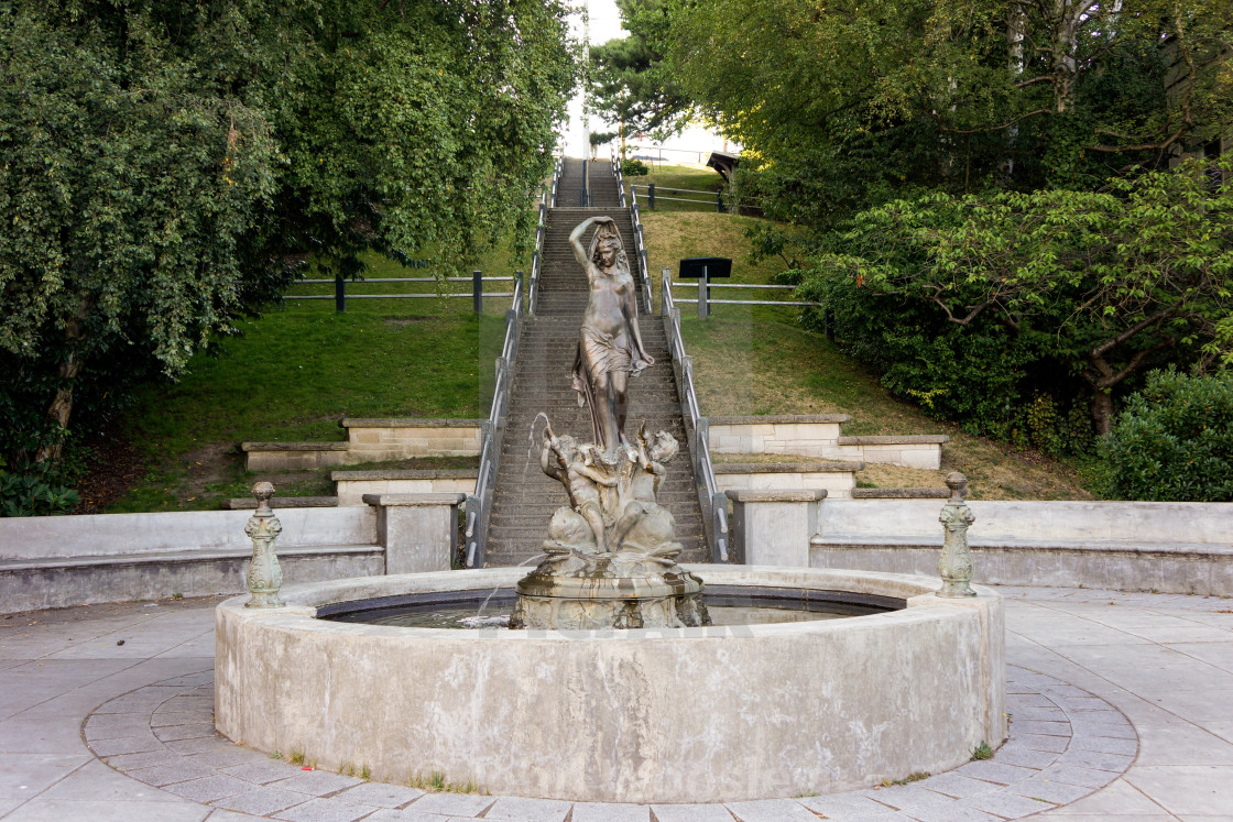 "Water Fountain" stock image