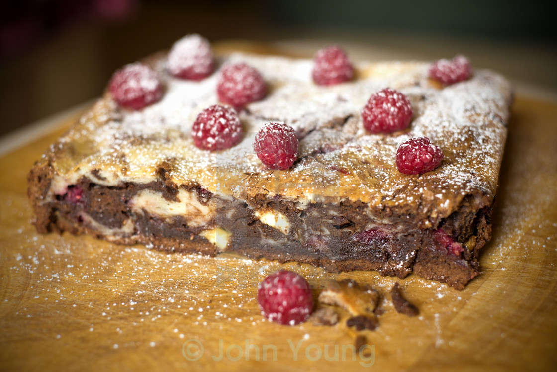 "Chocolate Brownie Cake" by John Young - $6.09 "Chocolate Brownie Cake" stock image