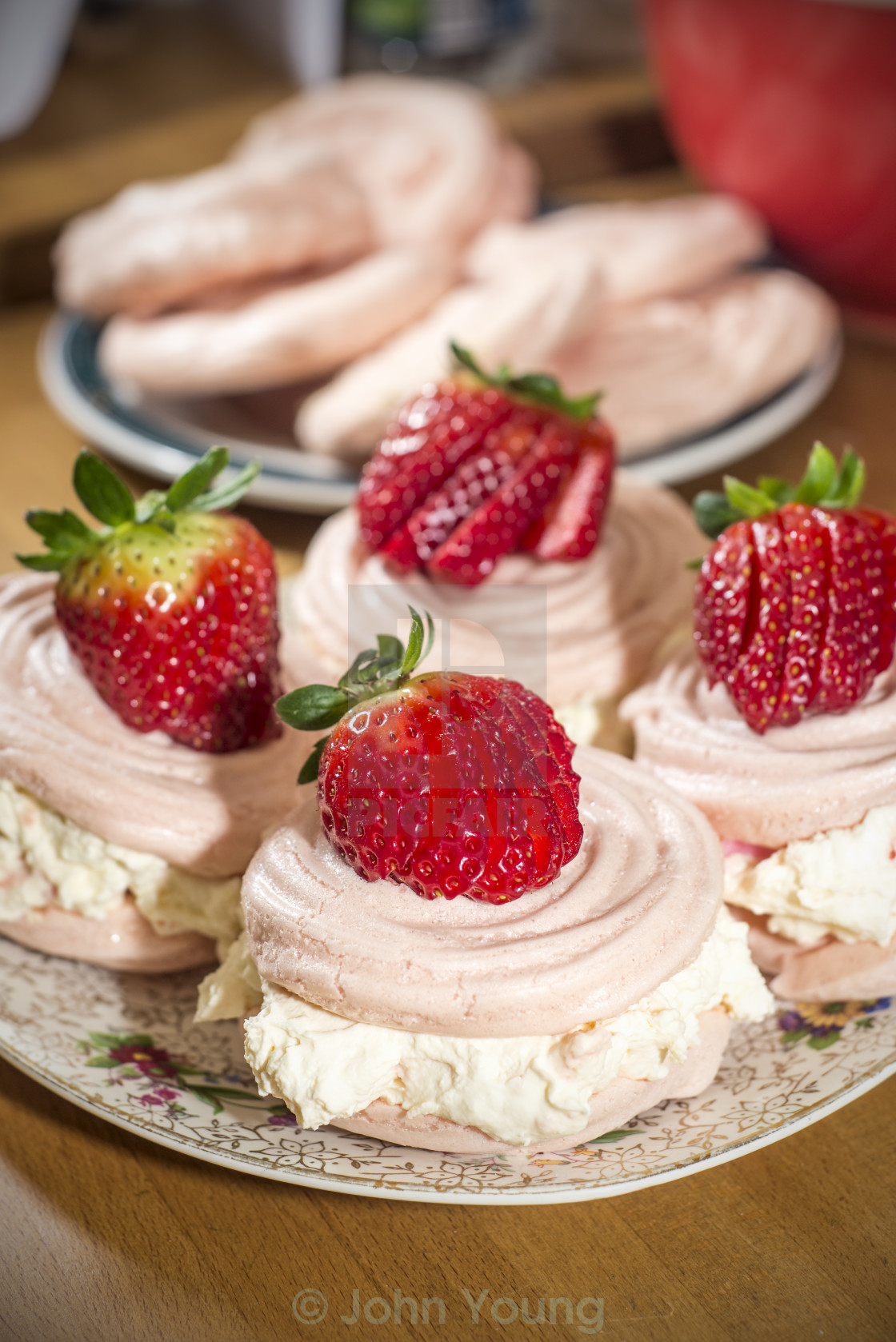 "Valentine Meringue" by John Young - $6.09 "Valentine Meringue" stock image