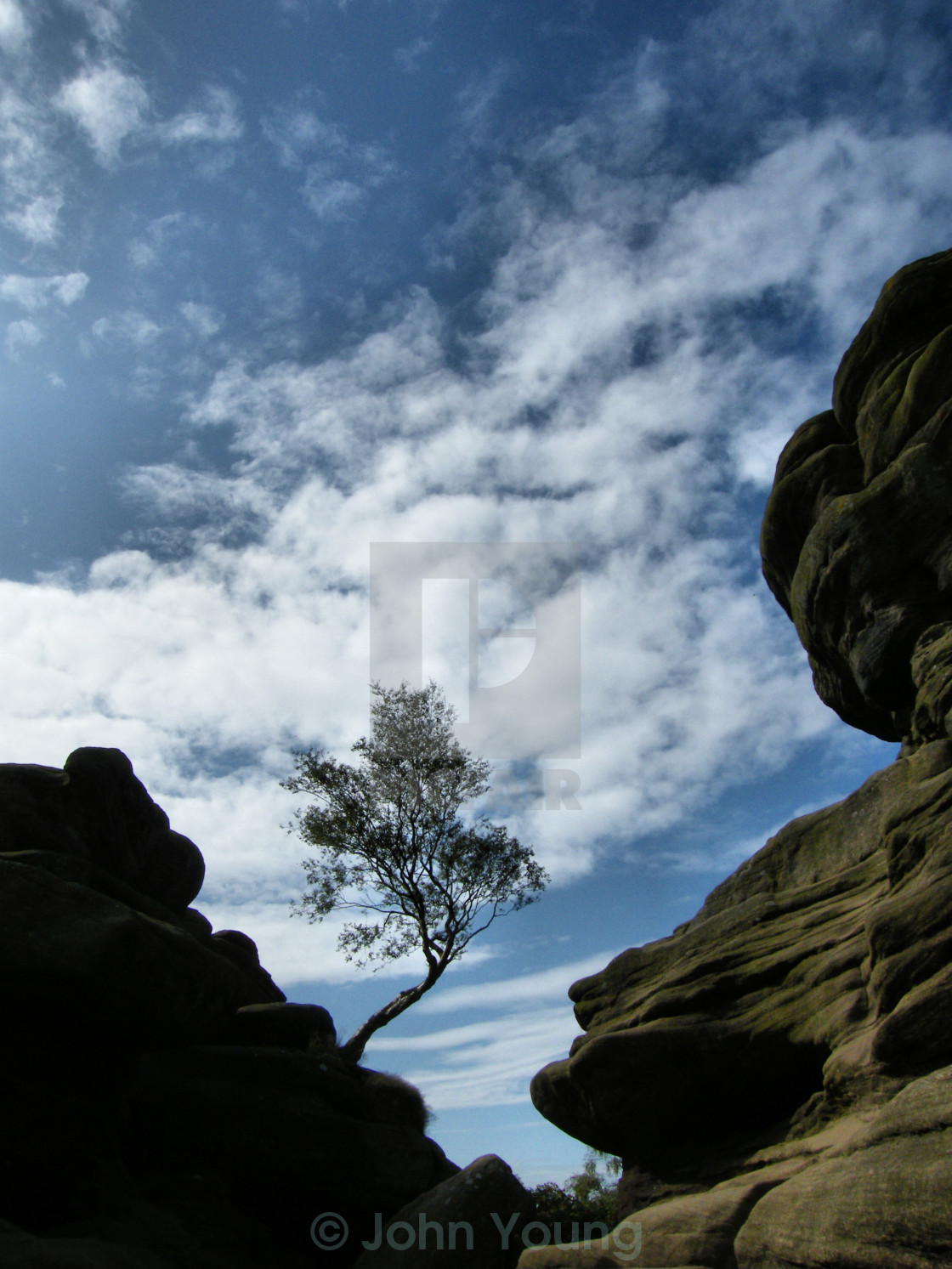 "Brimham Rocks" by John Young - $6.09 "Brimham Rocks" stock image
