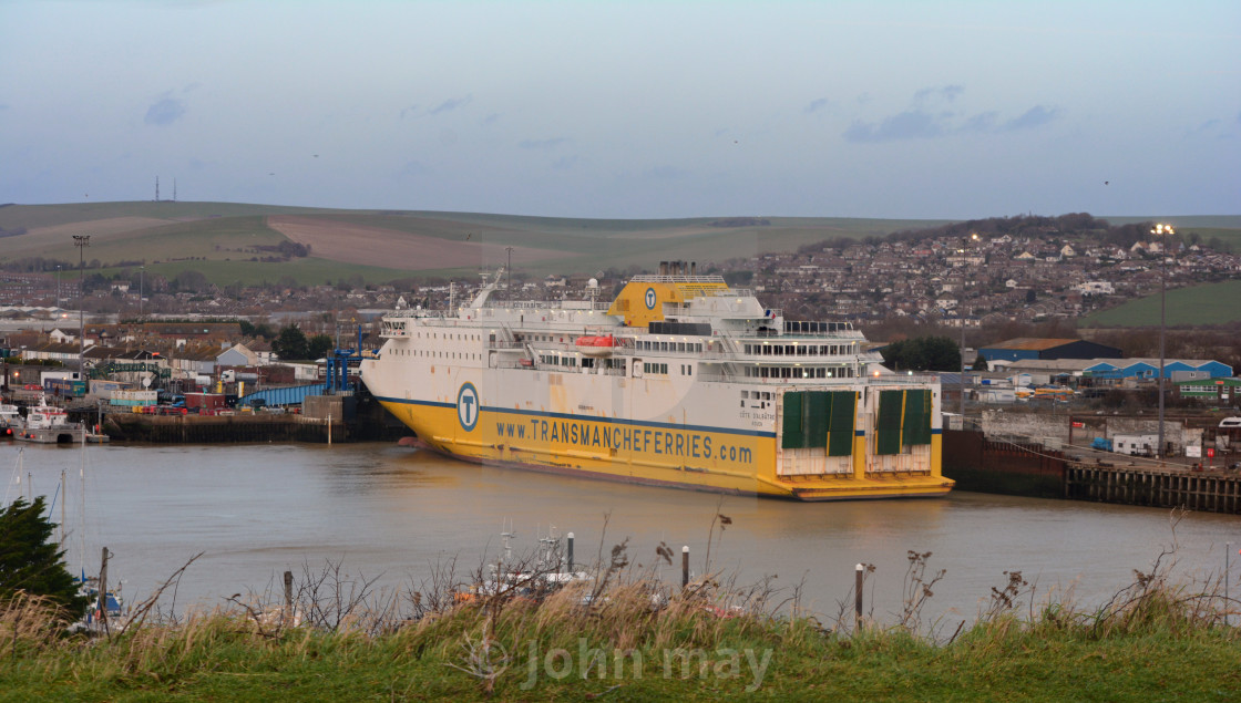 "Newhaven ferry boat" stock image