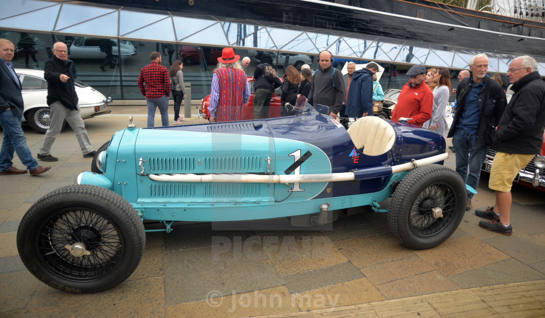 "Classic racing car" stock image