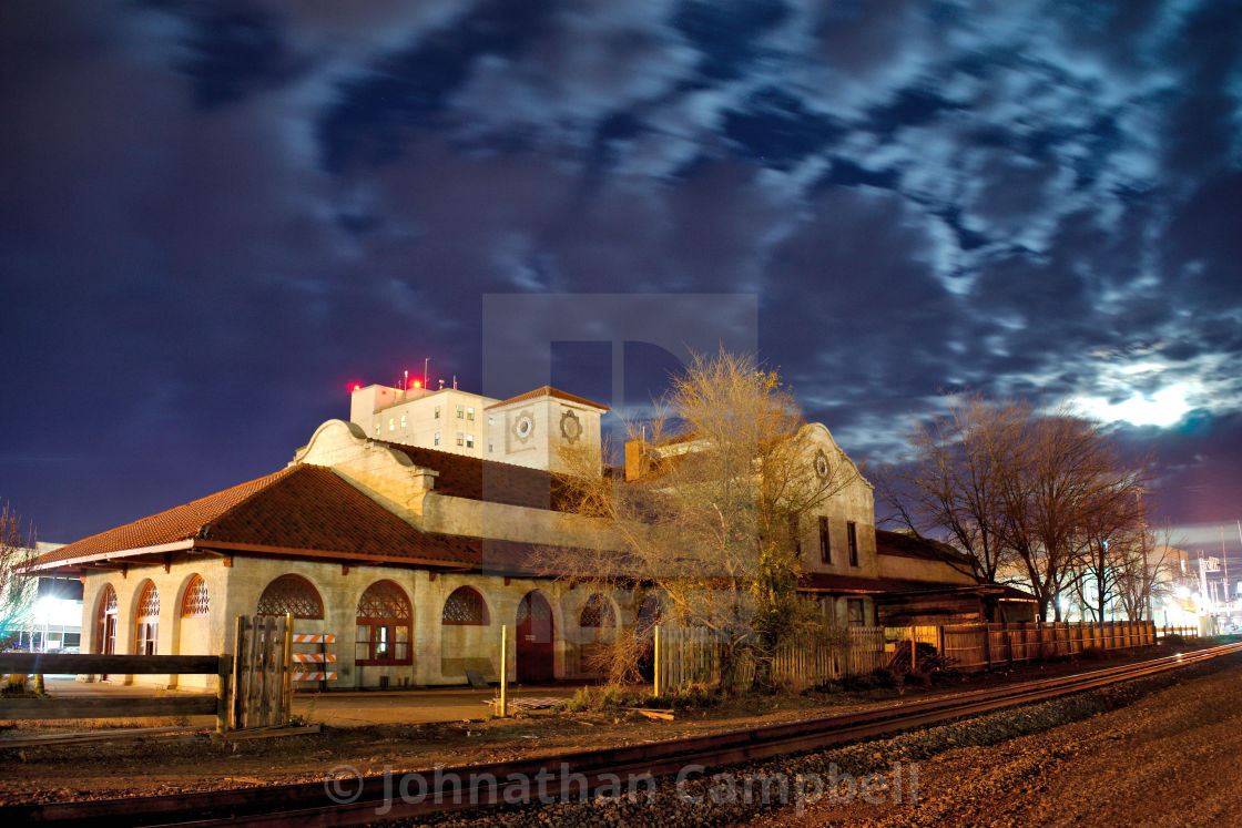 "Northern Pacific Depot" stock image