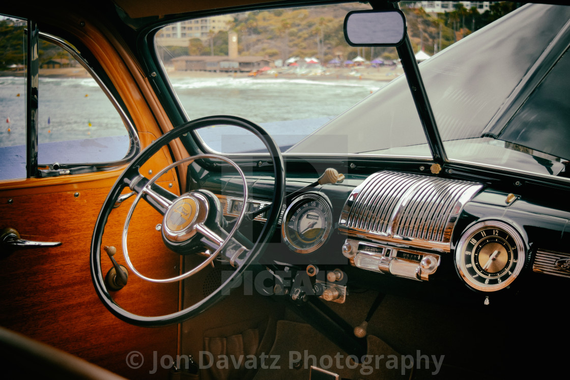 Vintage Car Interior License Download Or Print For 18 60