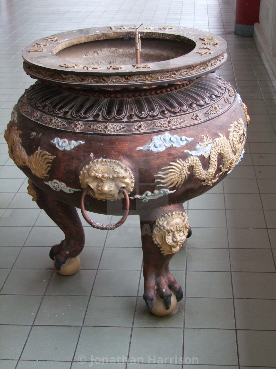 "Incense Burner, Chinese Temple, Kota Kinabalu" by Jonathan Harrison - $12.59 "Incense Burner, Chinese Temple, Kota Kinabalu" stock image