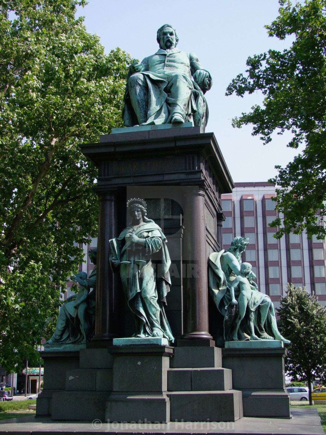 "Bronze Statue of Ferenc Deak" by Jonathan Harrison - $12.59 "Bronze Statue of Ferenc Deak" stock image