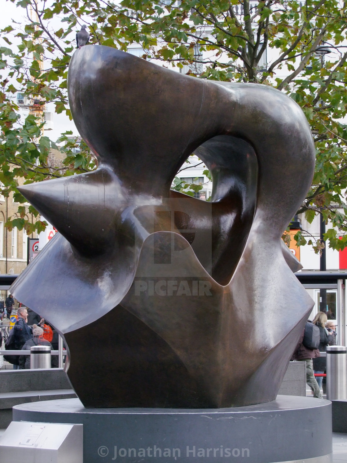 "Bronze Sculpture, Outside Kings Cross Station" by Jonathan Harrison - $12.46 "Bronze Sculpture, Outside Kings Cross Station" stock image