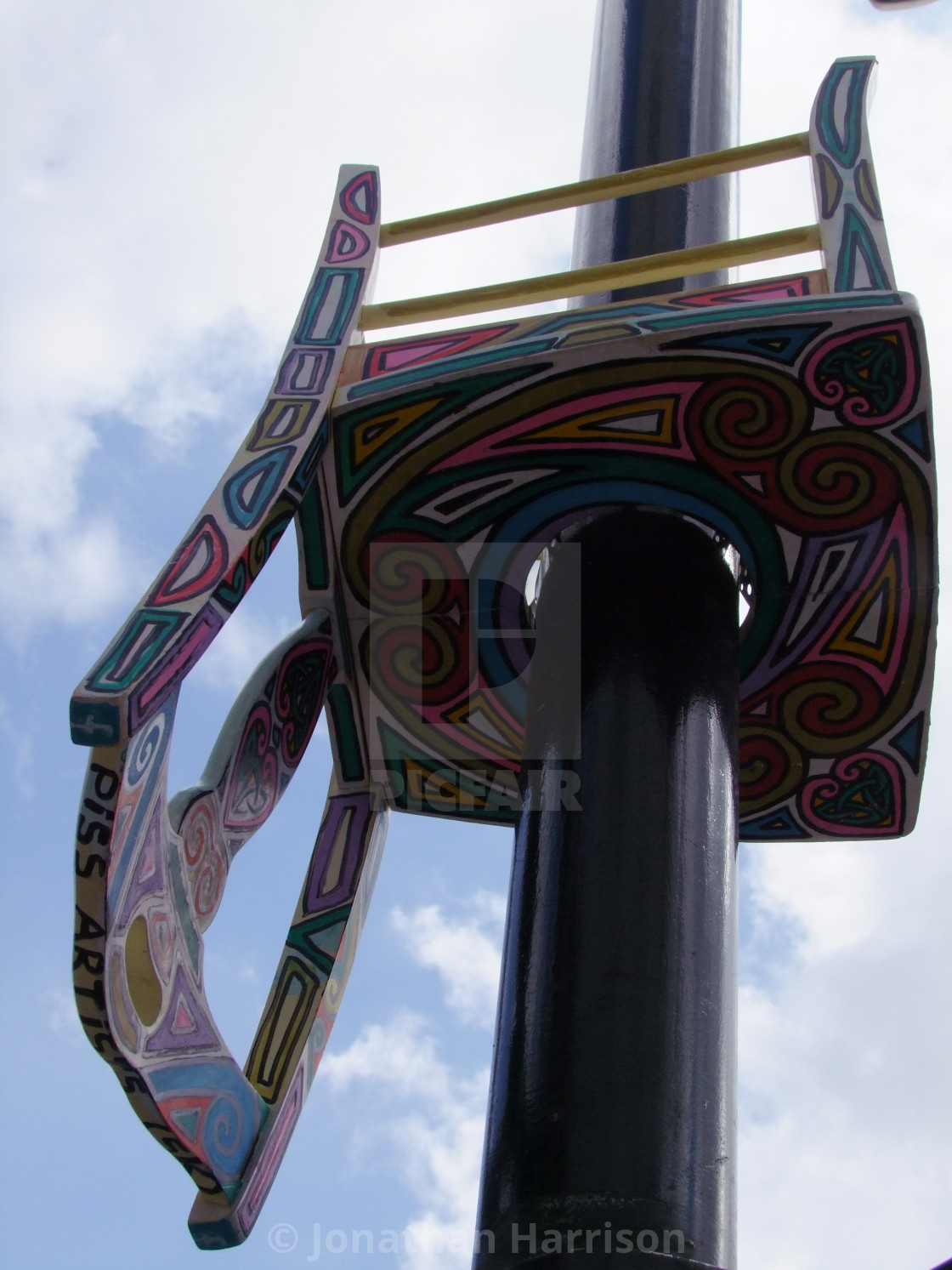 "Unusual Lamp Post Decoration, Camden" by Jonathan Harrison - $12.46 "Unusual Lamp Post Decoration, Camden" stock image