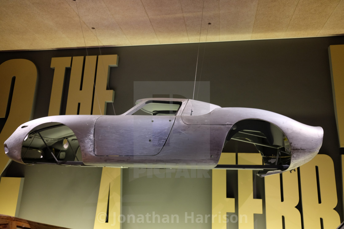 "Ferrari Model Body Shell, Design Museum" by Jonathan Harrison - $12.46 "Ferrari Model Body Shell, Design Museum" stock image