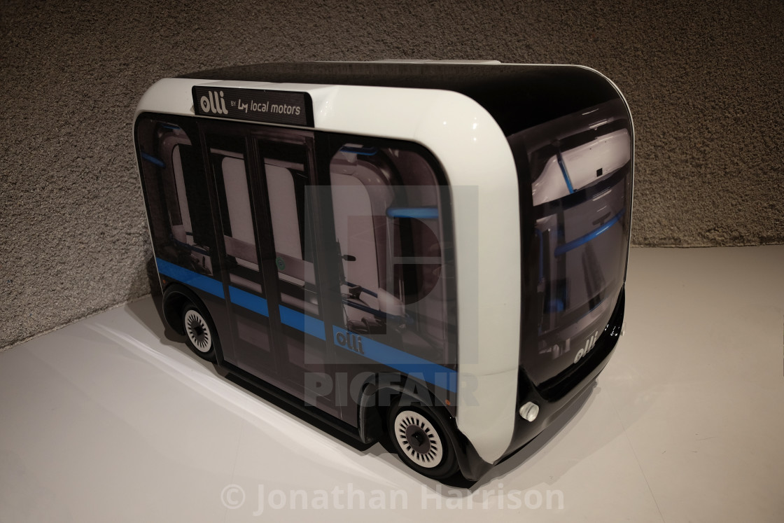 "Model of Ollie Self Driving Vehicle" by Jonathan Harrison - $12.46 "Model of Ollie Self Driving Vehicle" stock image