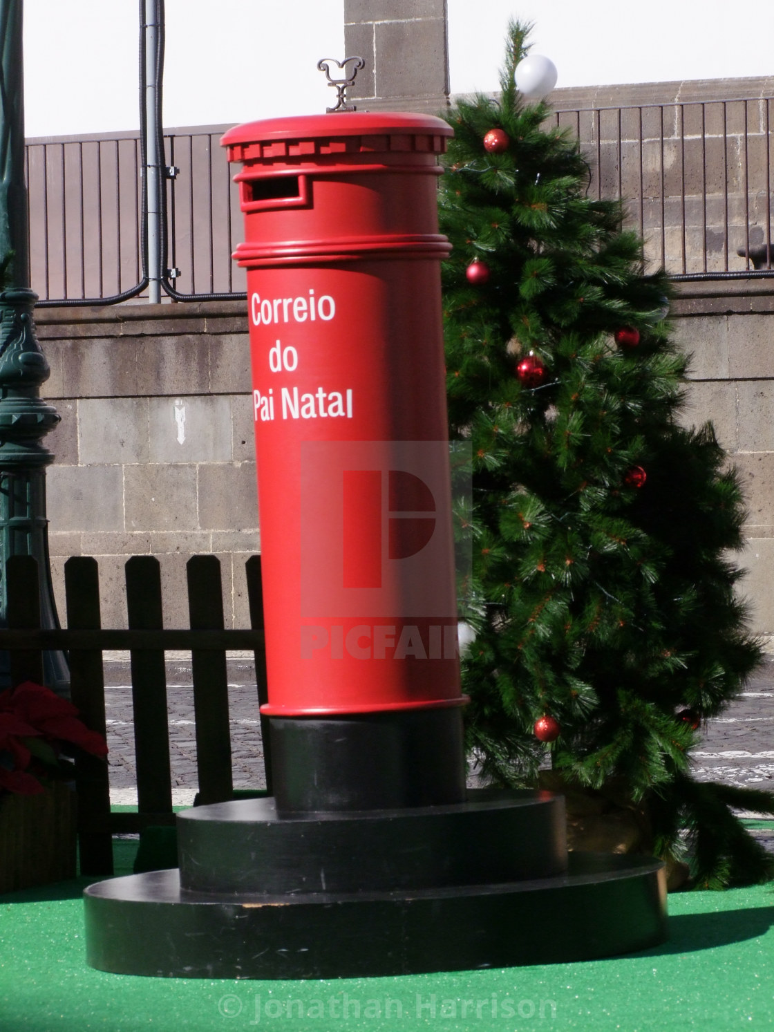 "Postbox for Father Christmas!, Praca do Municipio" by Jonathan Harrison - $12.44 "Postbox for Father Christmas!, Praca do Municipio" stock image