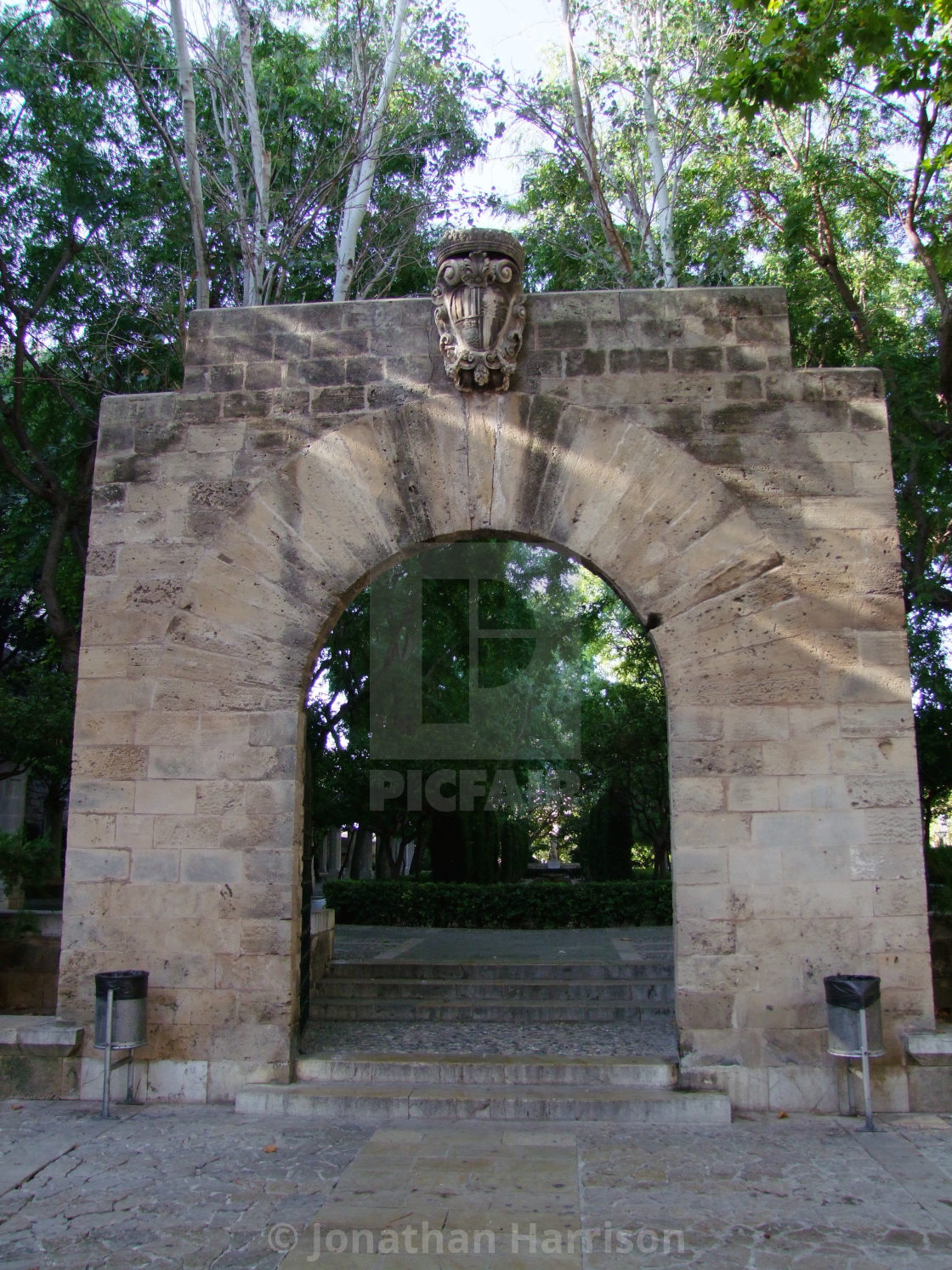 "Entrance to Avinguda D'Anroni Maura" by Jonathan Harrison - $12.44 "Entrance to Avinguda D'Anroni Maura" stock image
