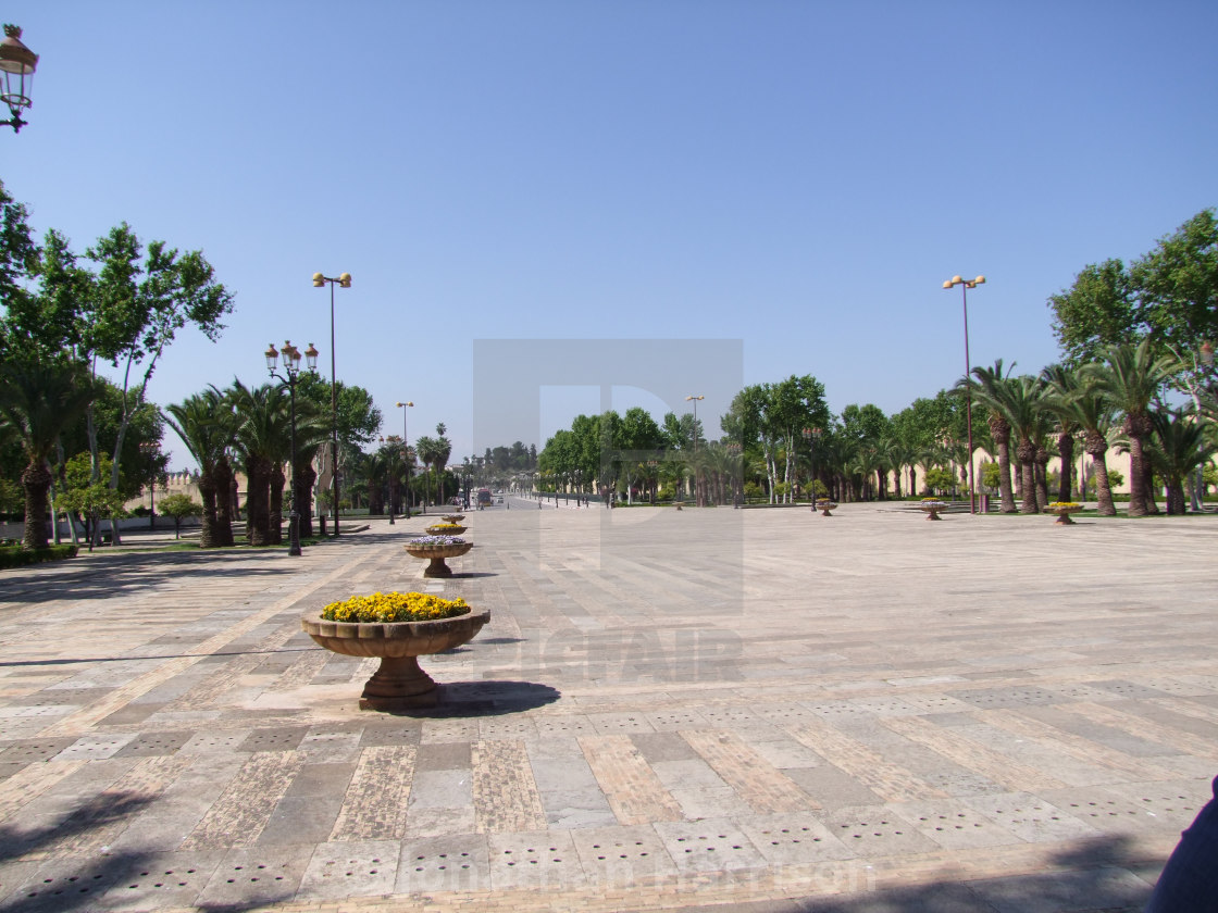 "View of Boulevard from Royal Palace, Fes" by Jonathan Harrison - $12.46 "View of Boulevard from Royal Palace, Fes" stock image
