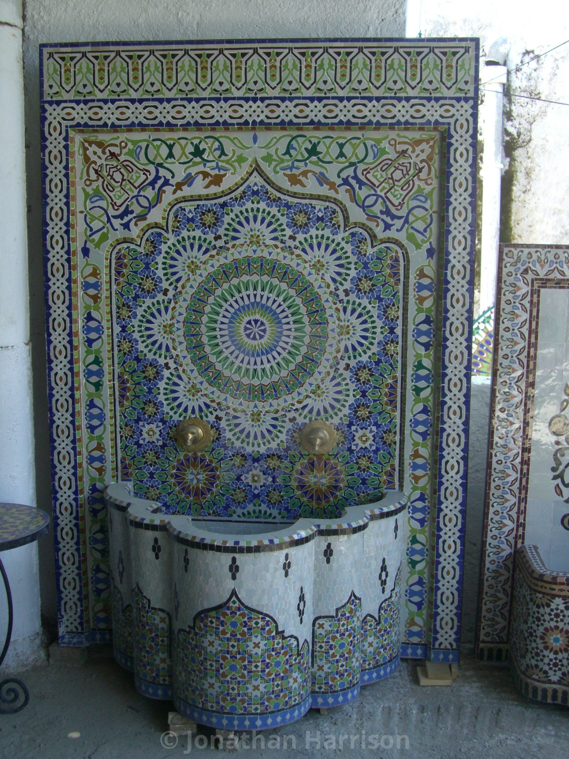 "Traditional Water Fountain, Pottery, Fes" by Jonathan Harrison - $12.46 "Traditional Water Fountain, Pottery, Fes" stock image