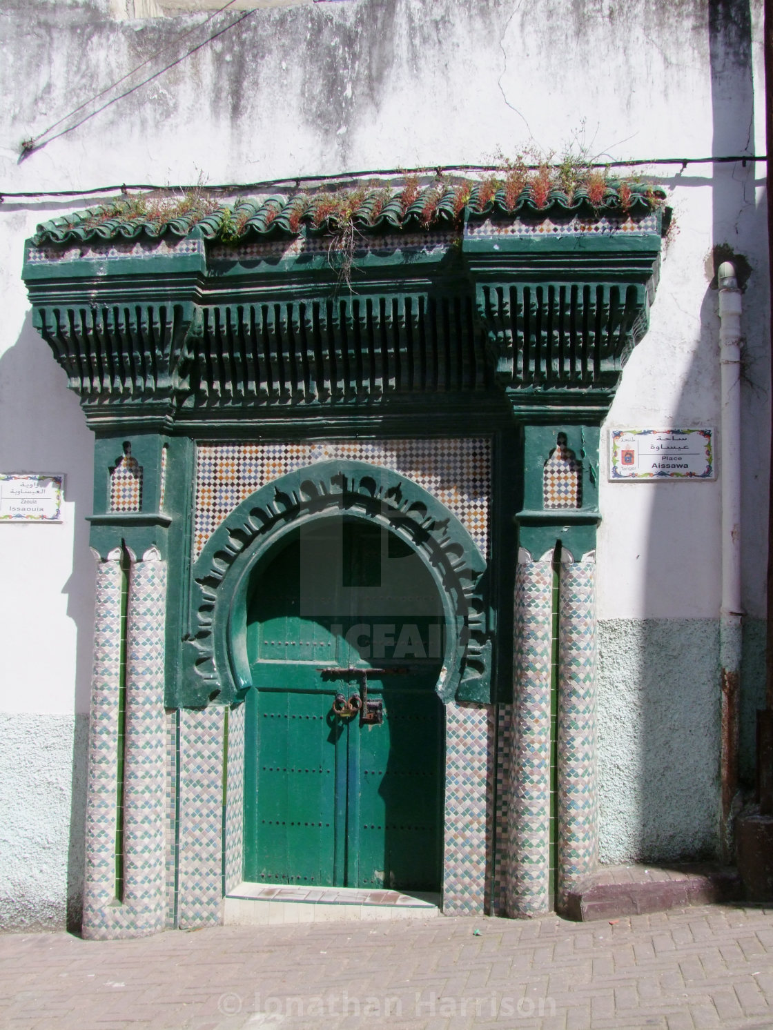 "Moroccan Doorway, Place Alsawa, Tangier" by Jonathan Harrison - $12.35 "Moroccan Doorway, Place Alsawa, Tangier" stock image